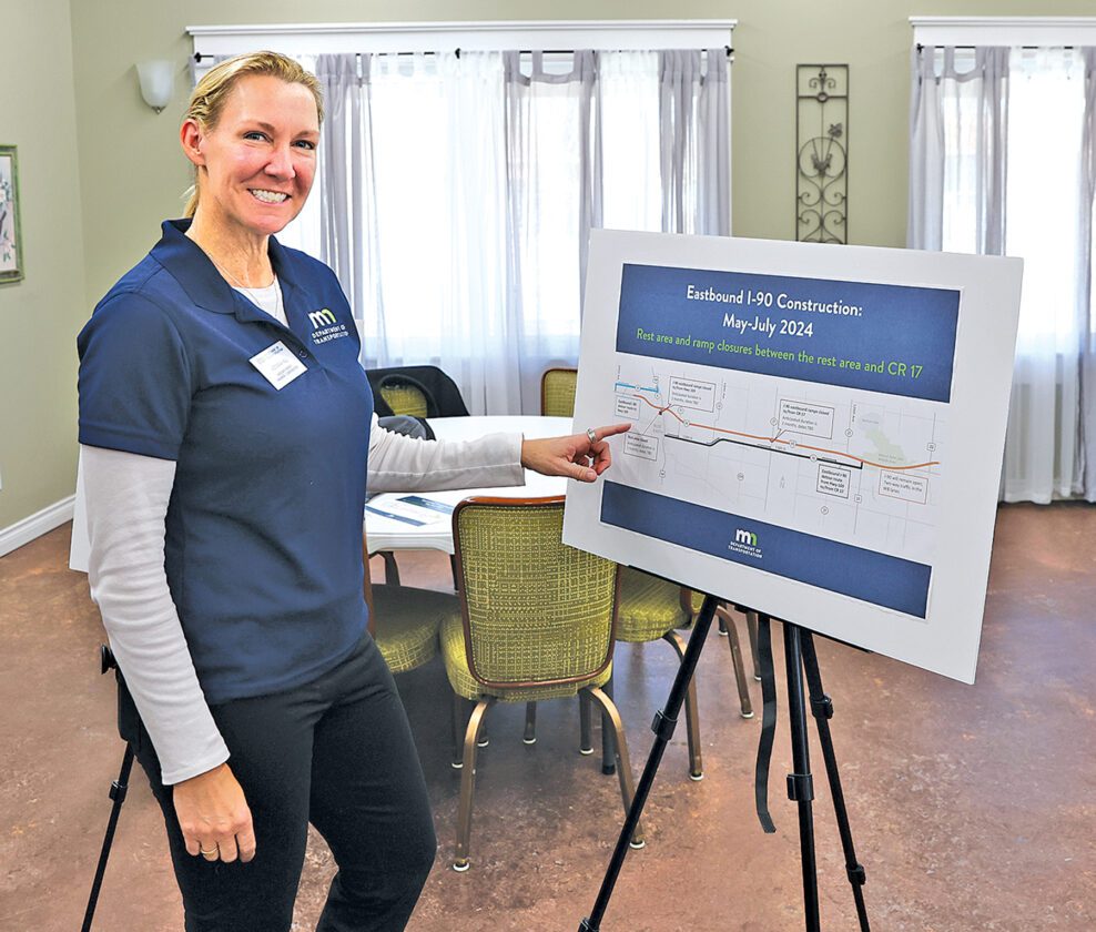 Small crowd hears MnDOT I-90 plans | News, Sports, Jobs - Faribault County Register - Vimarsana News